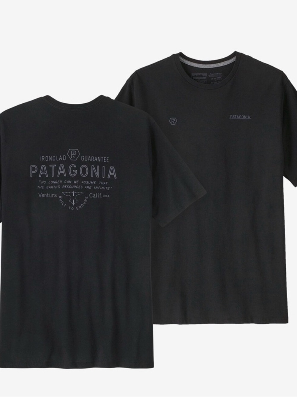 PATAGONIA forge mark responsibili-tee t-shirt